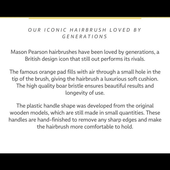 ❤️NWT Mason Pearson Premium Brushes - Picture 3 of 12